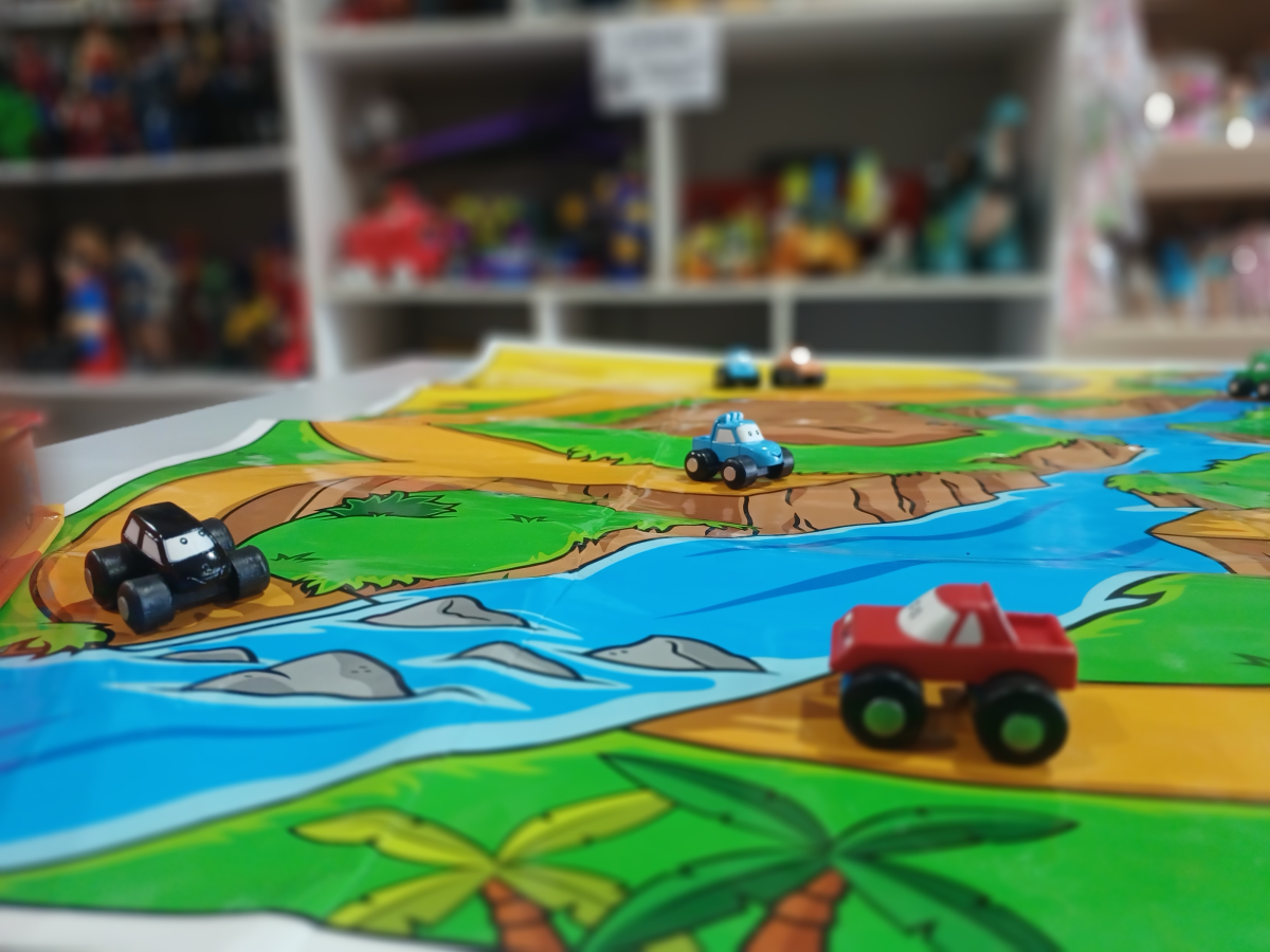 Livro com miniaturas e cenário Aventuras Off-Road - #6