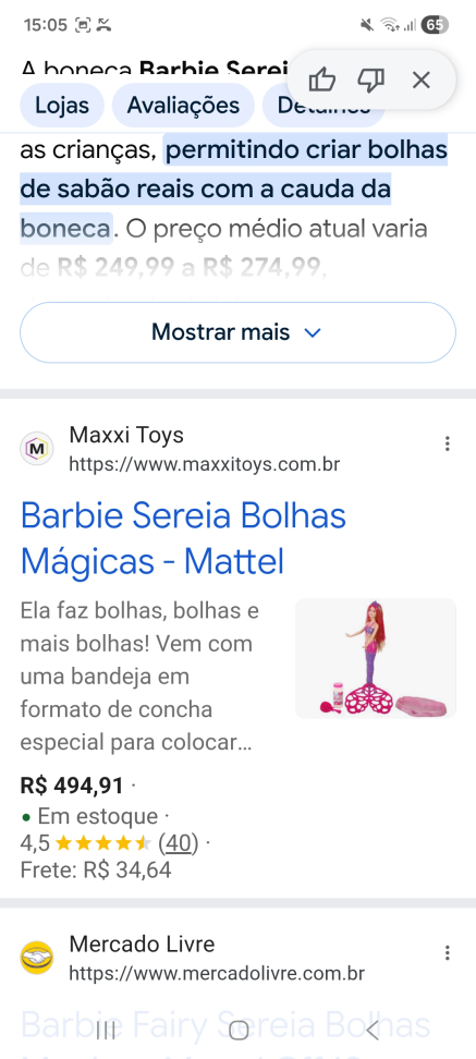 Barbie Fairy Bolhas Mágicas - #5