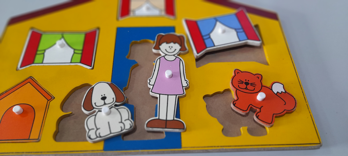 Painel de encaixe casa