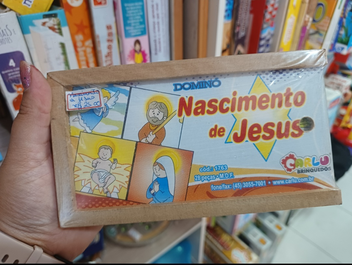 Dominó O nascimento de Jesus Carlu