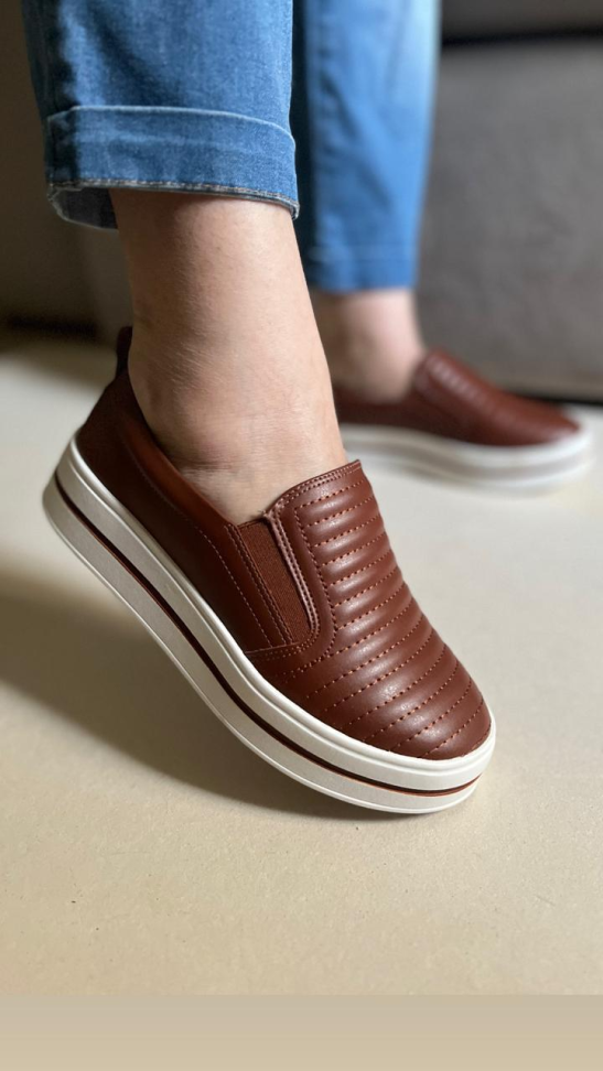 Sleeper caramelo pesponto R$196,00 - #3