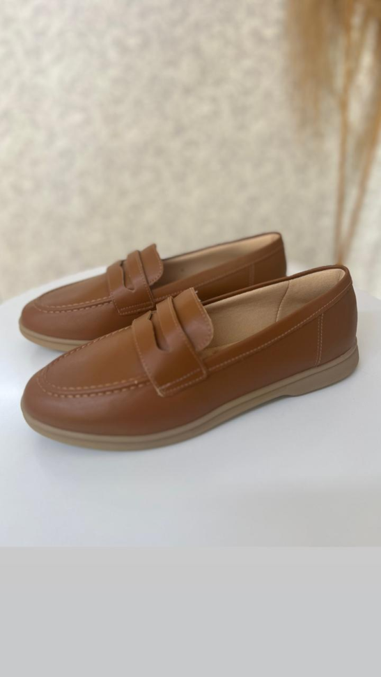 Mocassim caramelo R$176,00 - #4