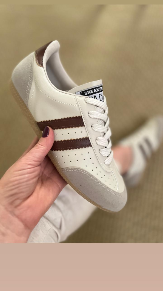 Tênis baixo off white marrom R$196,00 - #2