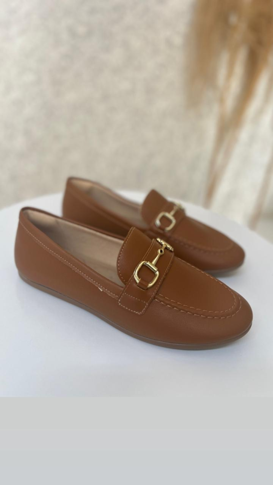 Mocassim caramelo R$176,00 - #3