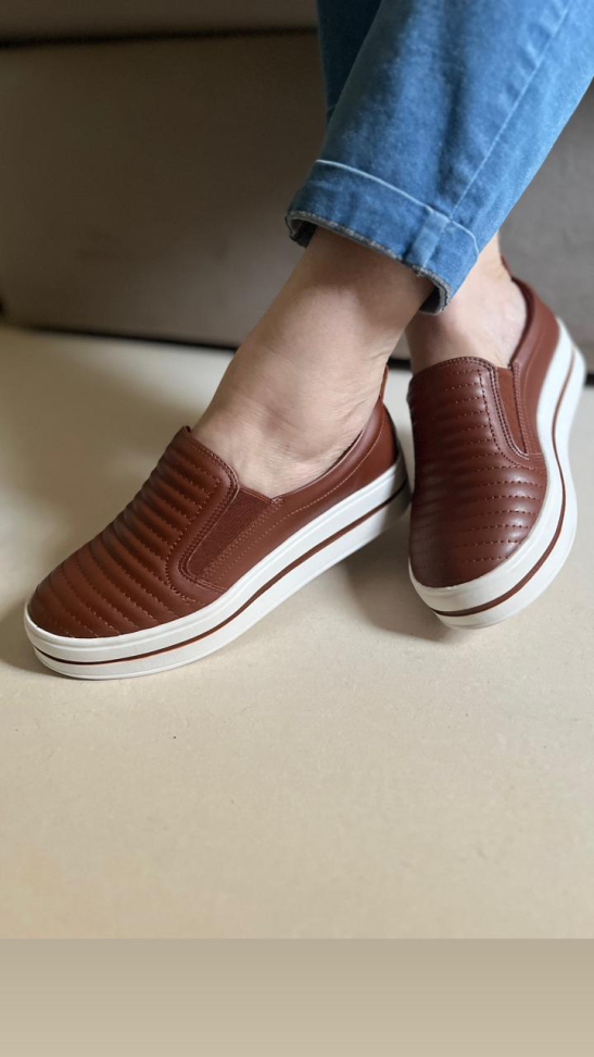 Sleeper caramelo pesponto R$196,00 - #2