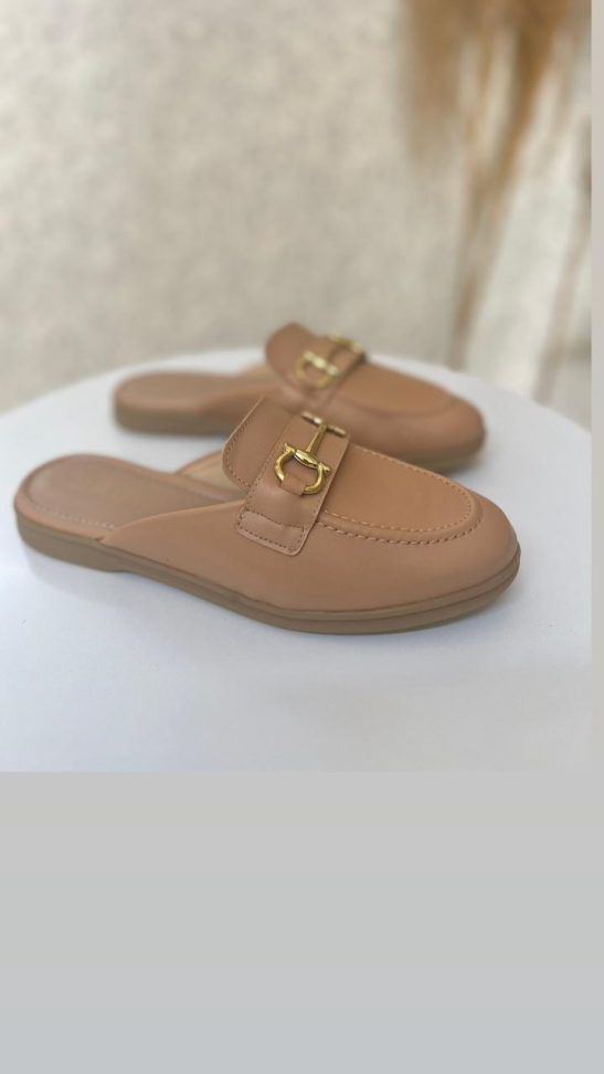 Mule natural detalhe ouro R$164,00 - #3