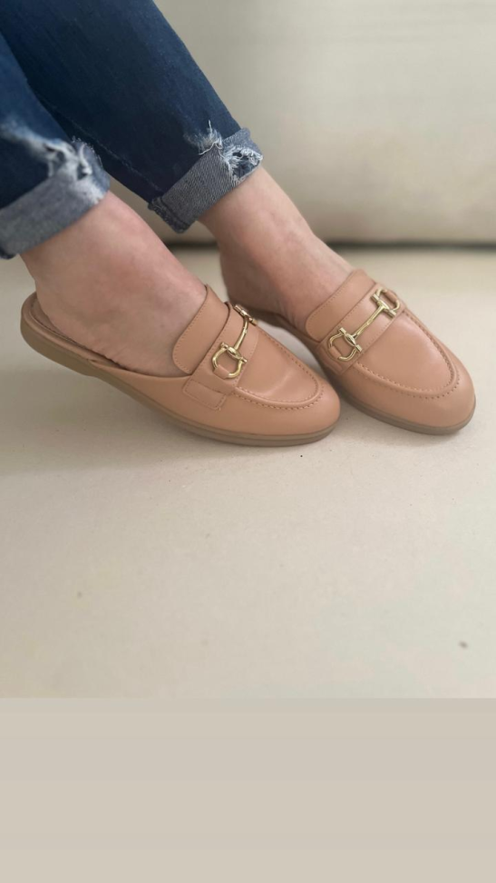 Mule natural detalhe ouro R$164,00 - #2