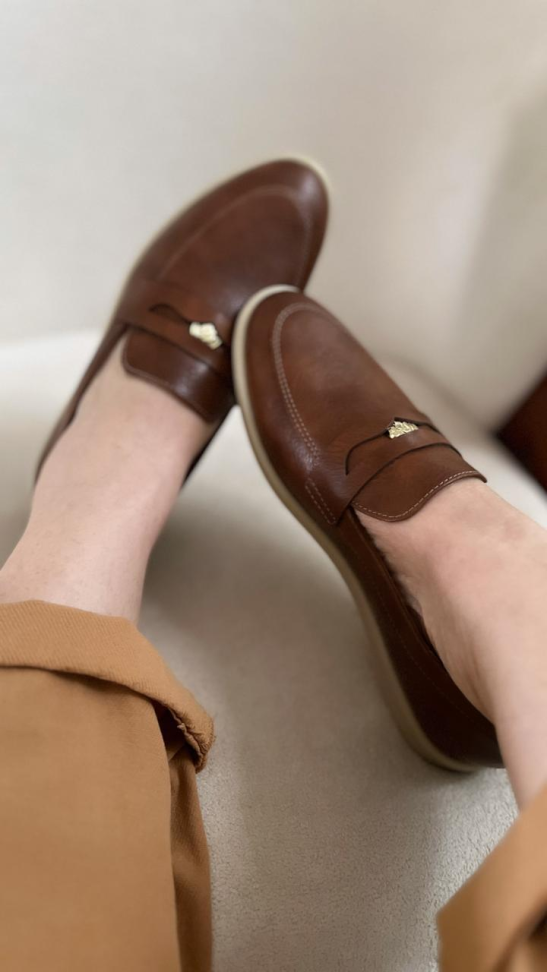 Mocassim caramelo recorte R$276,00 - #2