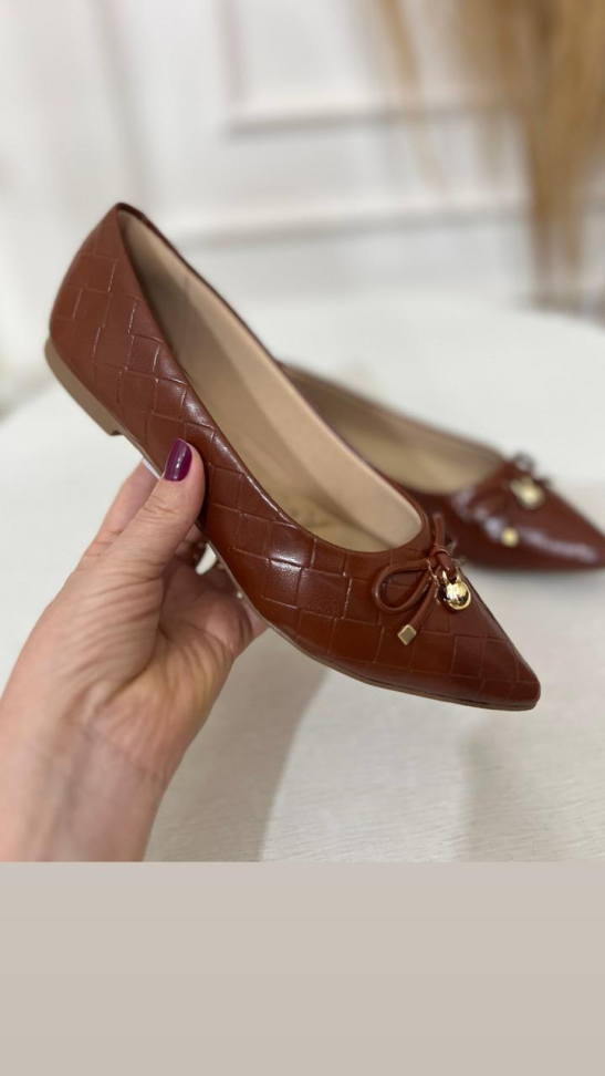 Sapatilha fico fino whisky laço esfera R$132,00 - #2