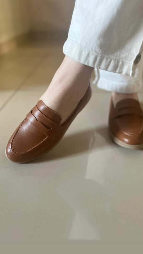 Mocassim caramelo R$176,00 - #5