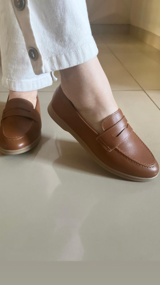 Mocassim caramelo R$176,00 - #7