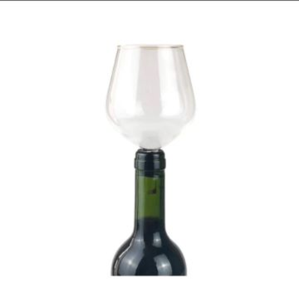 Taça para encaixe em garrafa