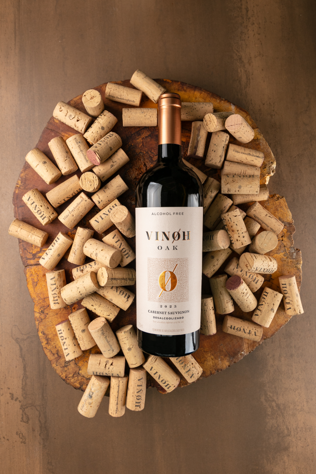 Vinoh OAK Cabernet Sauvignon 2023 750ml - Desalcoolizado