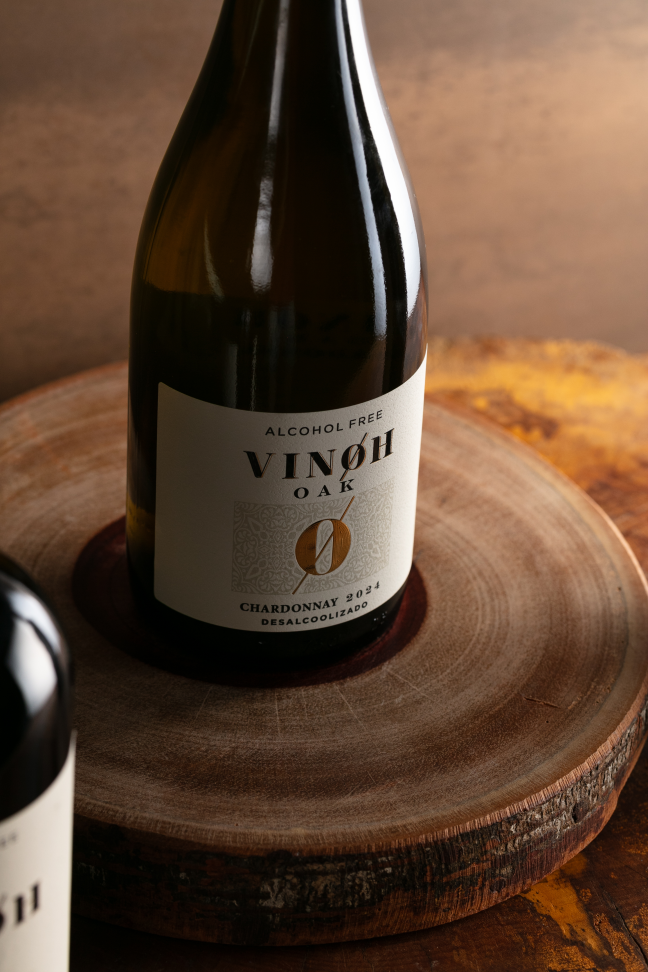 Vinoh OAK Chardonnay 2024 750 ml - Desalcoolizado