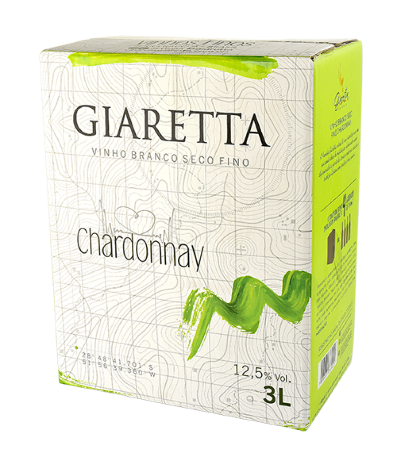 Bag in Box Vinho Chardonnay 3Lt