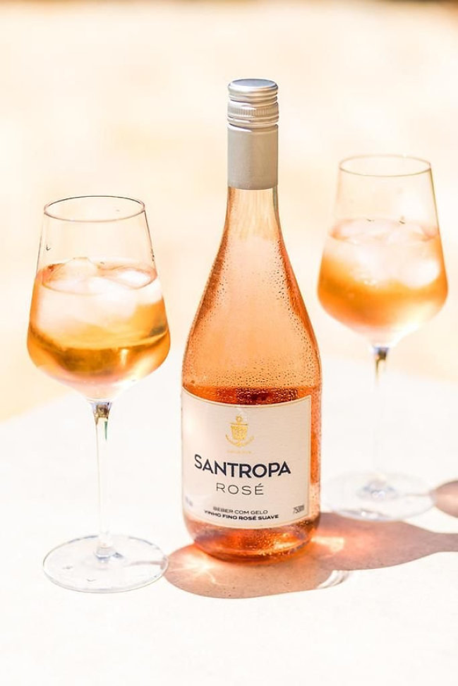 Vinho Fino Rosé Suave (Beber com Gelo)