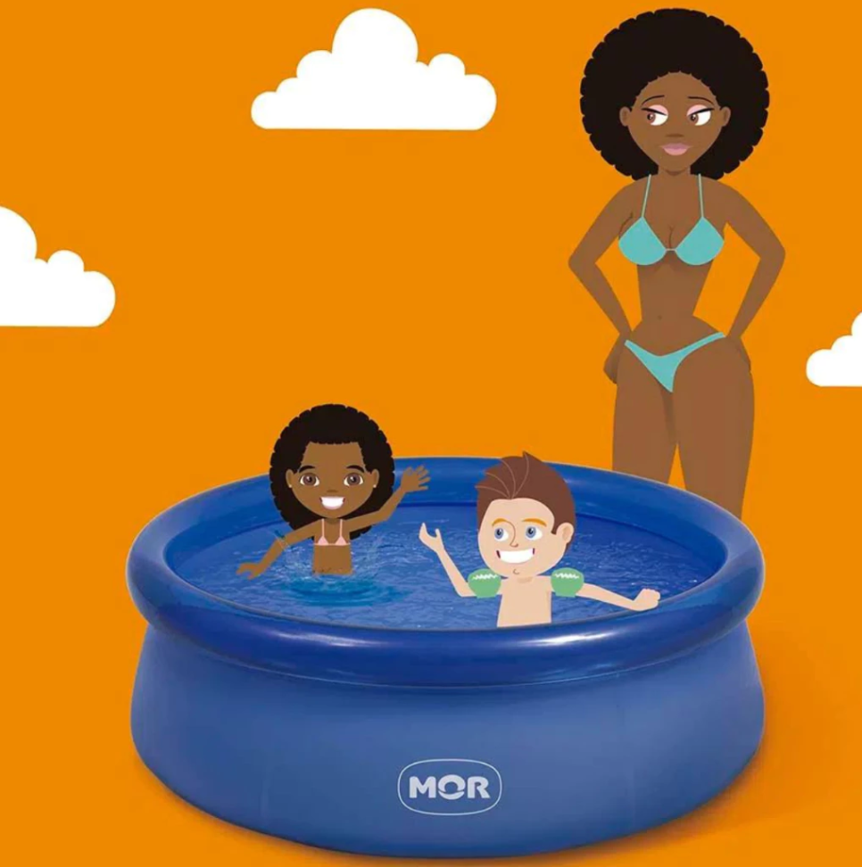 Piscina Inflável 1000L Mor Oferta Infantil / Adulto - #3