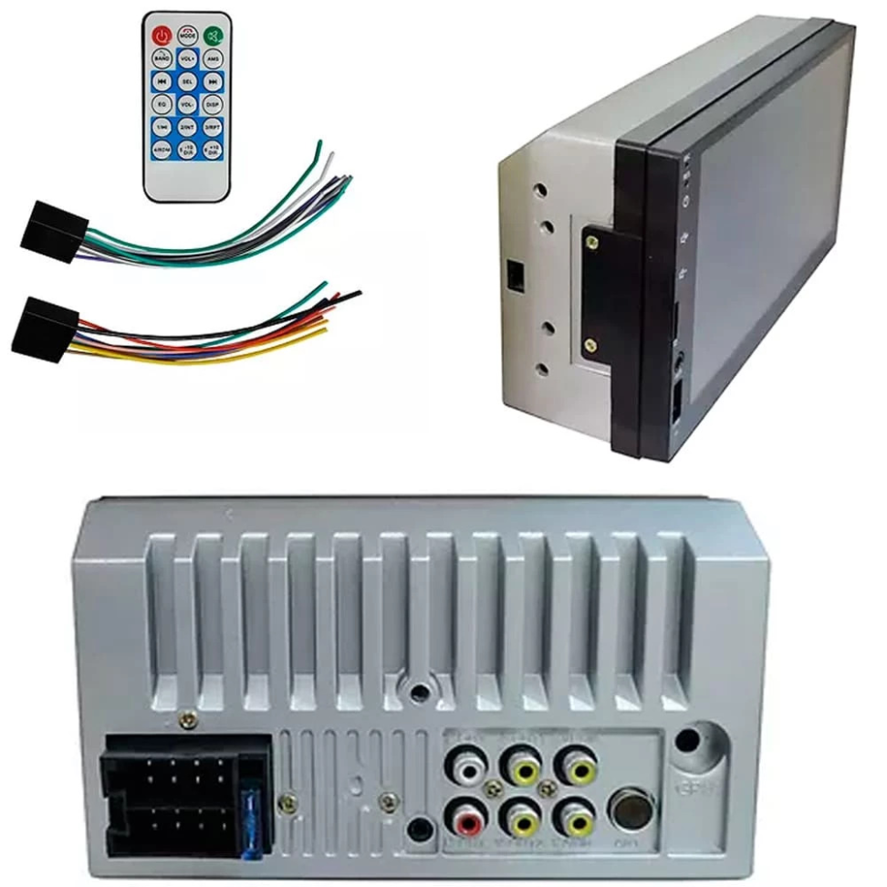 Central Multimidia Mp5 7" H-Tech HT-3000 USB Bluetooth Espelhamento - #1