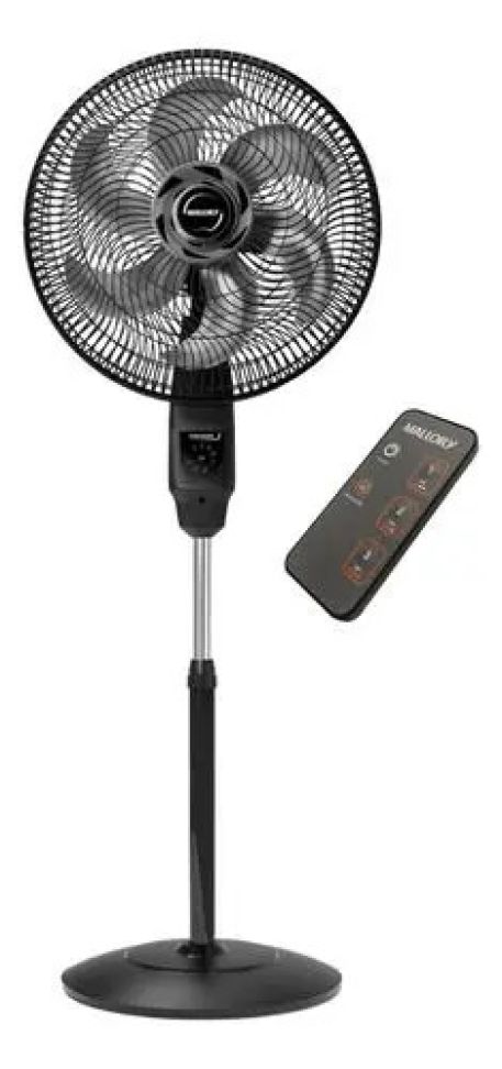 Ventilador De Coluna 40 cm com 6 Pás Turbo Controle Silencioso Potente Timer - Mallory - #2