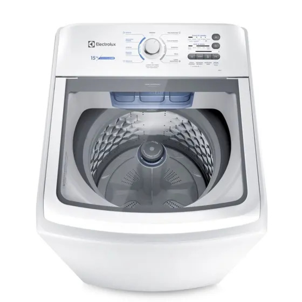 Máquina de Lavar Electrolux 15kg Branca Essential Care com Cesto Inox e Jet&Clean (LED15) - #4