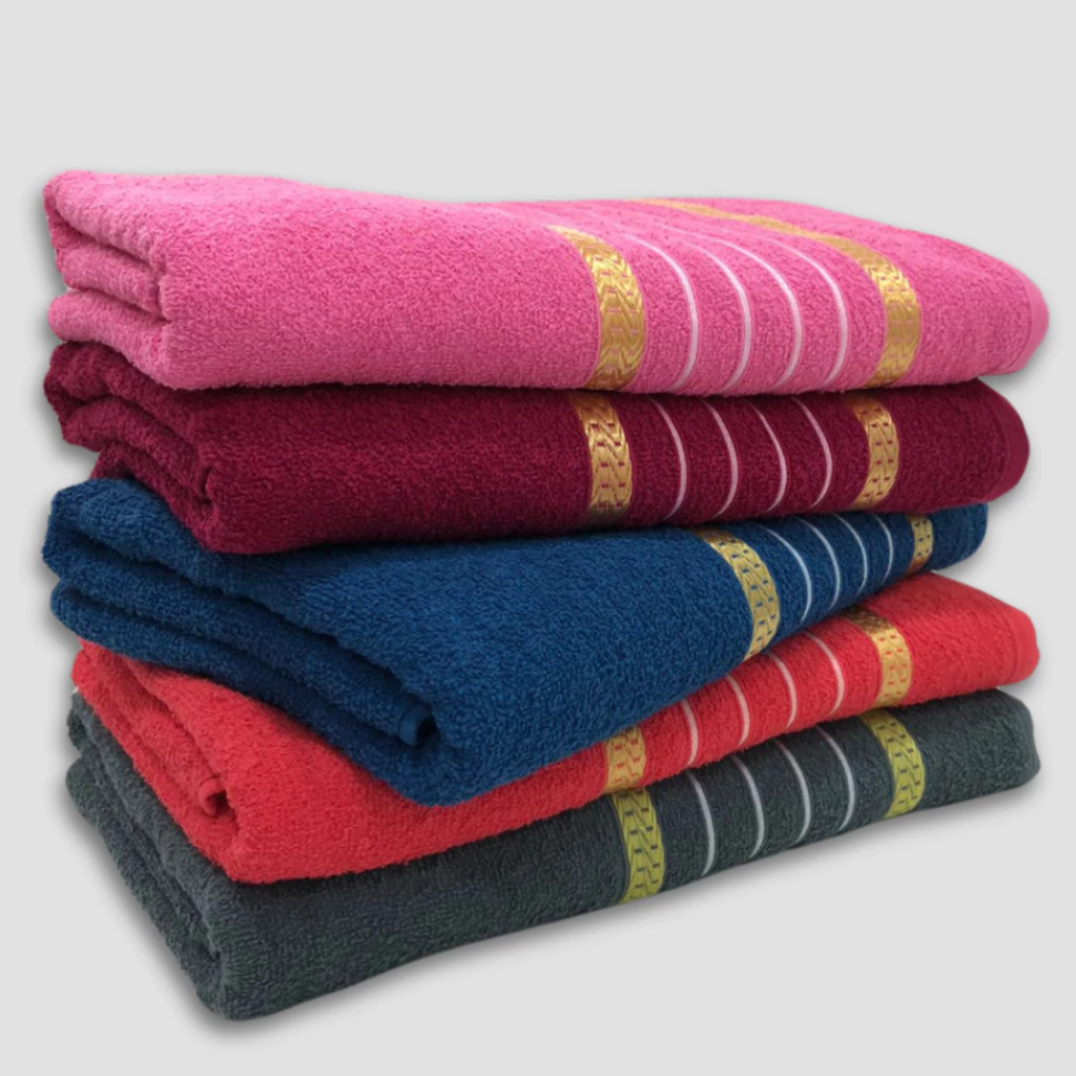 Kit 4 ou 2 Toalhas de Banho Premium Grande 70 x 135 cm 100% Algodão Alta Absorção Laune Haus - #2