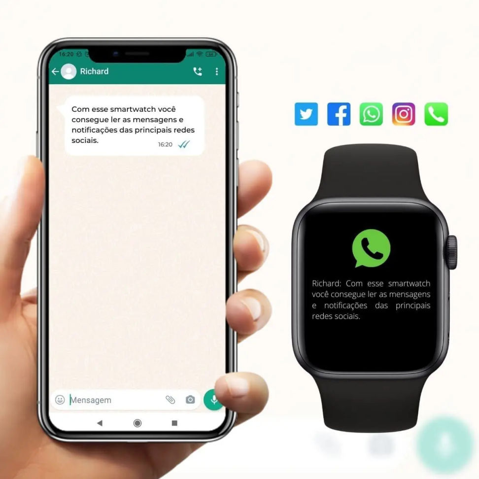 Smartwatch Relógio Inteligente S8 Pro Para Android E IOS - #1