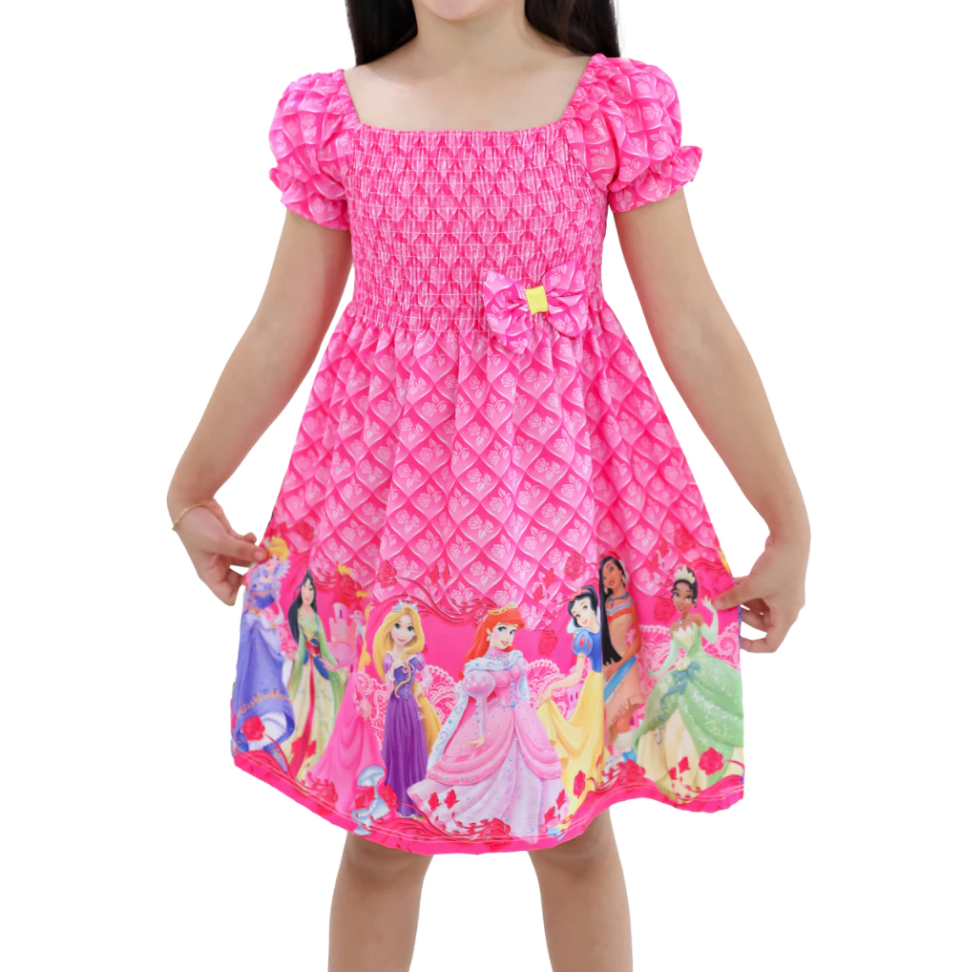 Vestido Infantil Menina Personagens - #1