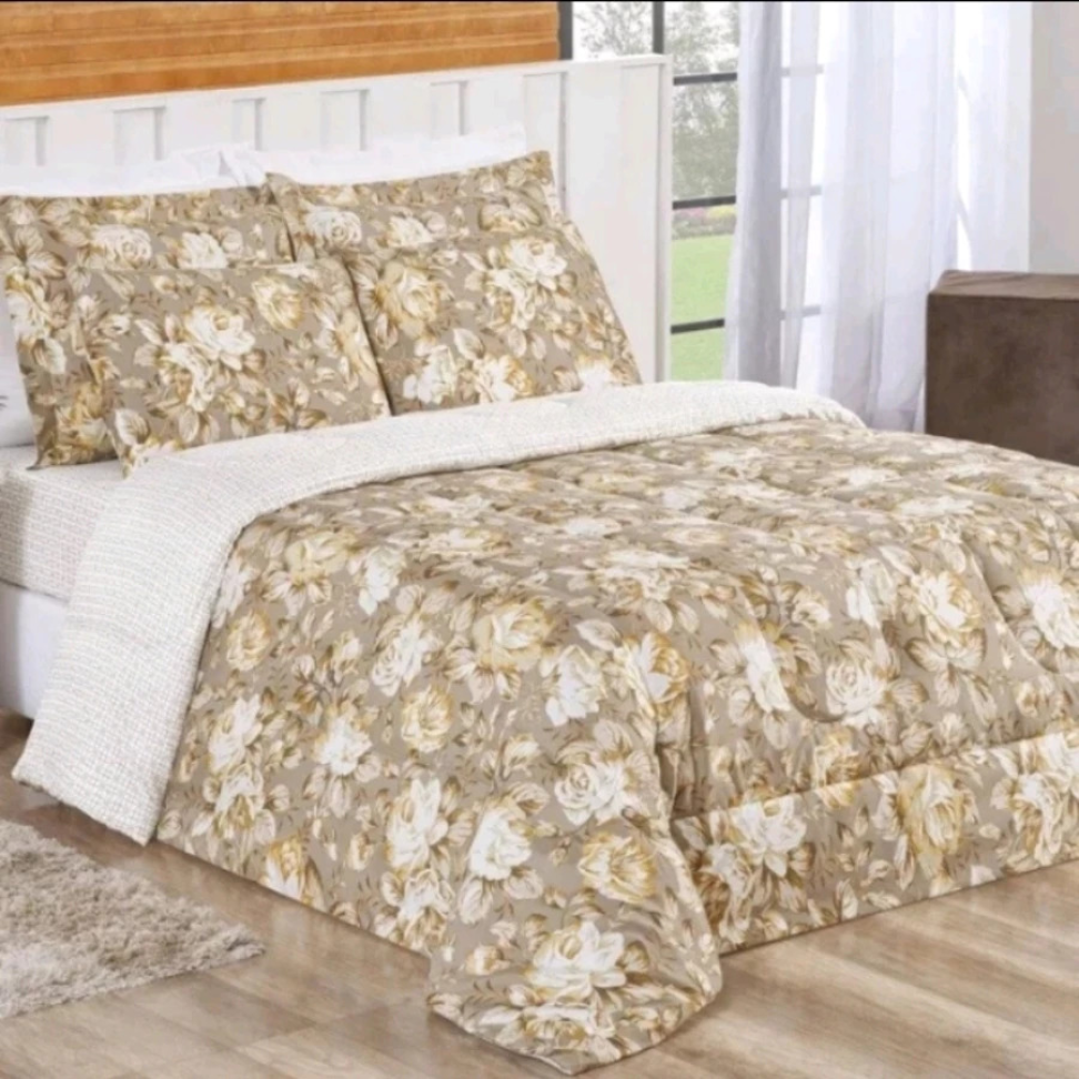 EDREDON CASAL DUPLA FACE SUPER MACIO E QUENTINHO - #1