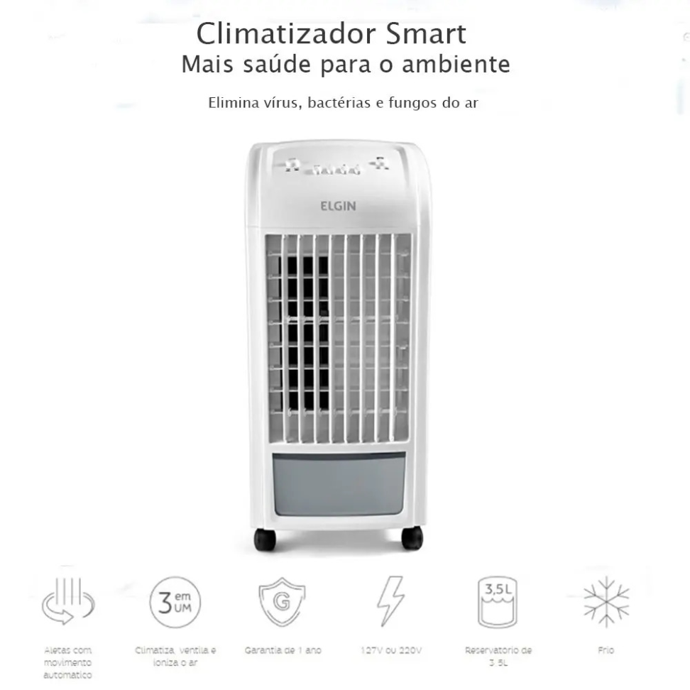 Climatizador de Ar Elgin Smart Frio 3,5 Litros - #2