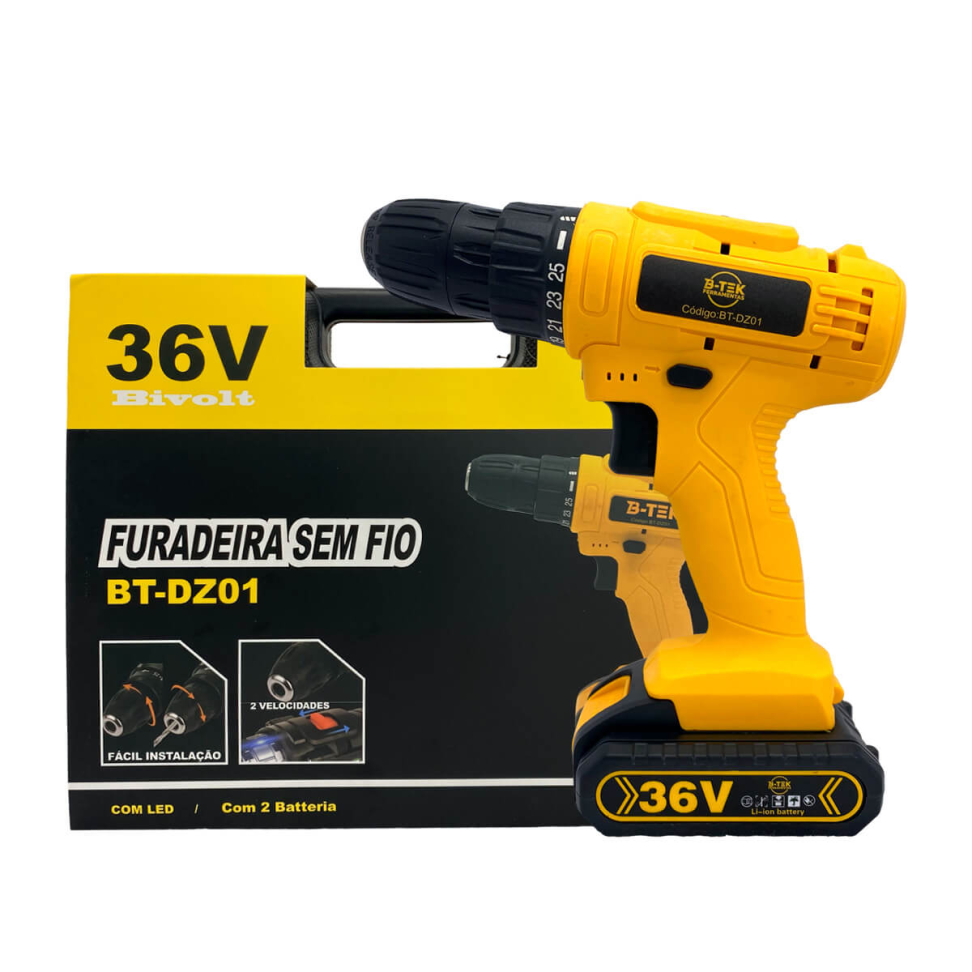 Furadeira Parafusadeira sem fio [36v] - #2