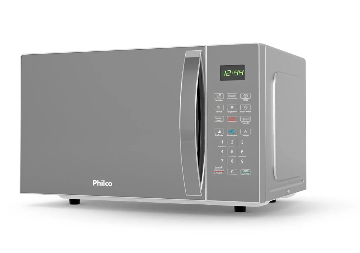Micro-ondas Philco 33L Prata Espelhado PMO38S - #1
