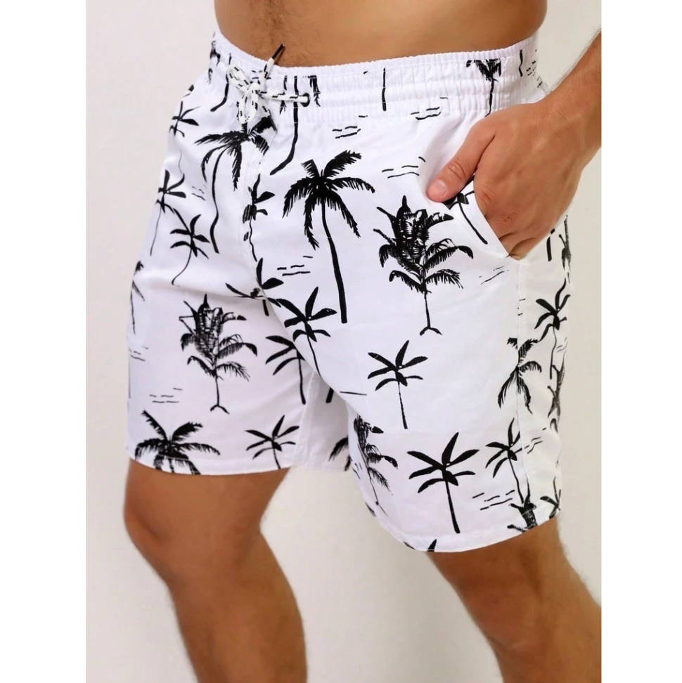 Short Tactel Grosso Masculino Mauricinho Adulto Surf Praia Piscina Secagem Rápida Academia Bermuda Verão - #3