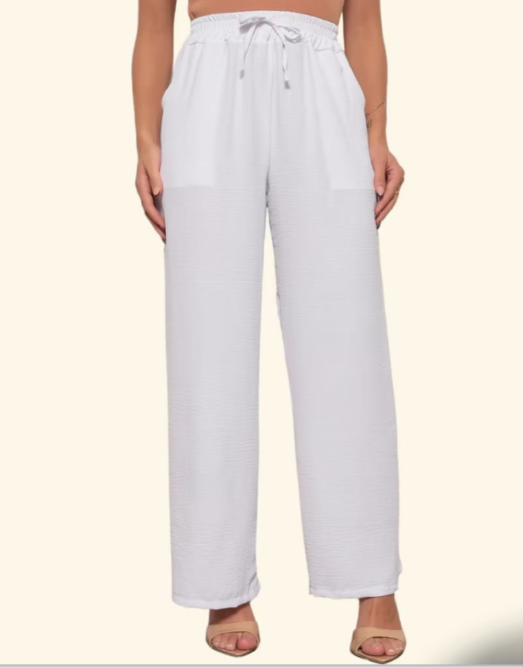 Calça Pantalona Duna Com Bolso - #3