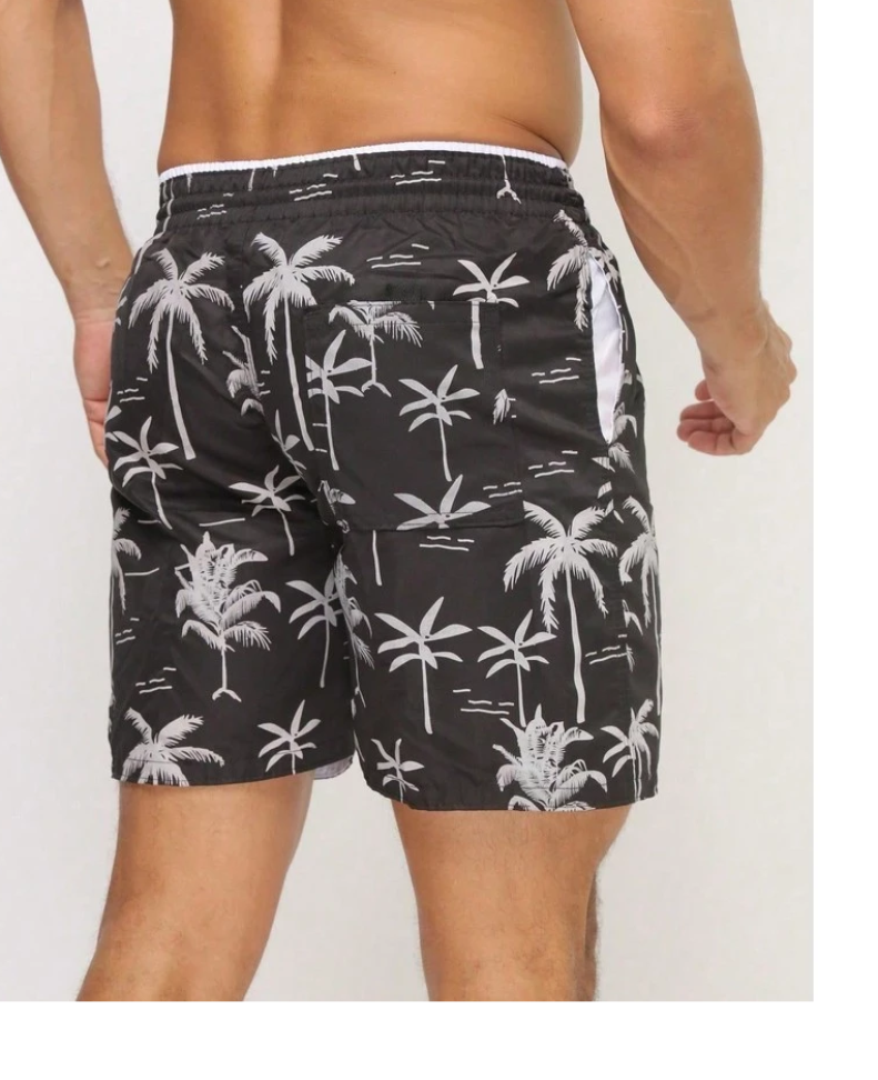 Short Tactel Grosso Masculino Mauricinho Adulto Surf Praia Piscina Secagem Rápida Academia Bermuda Verão - #2