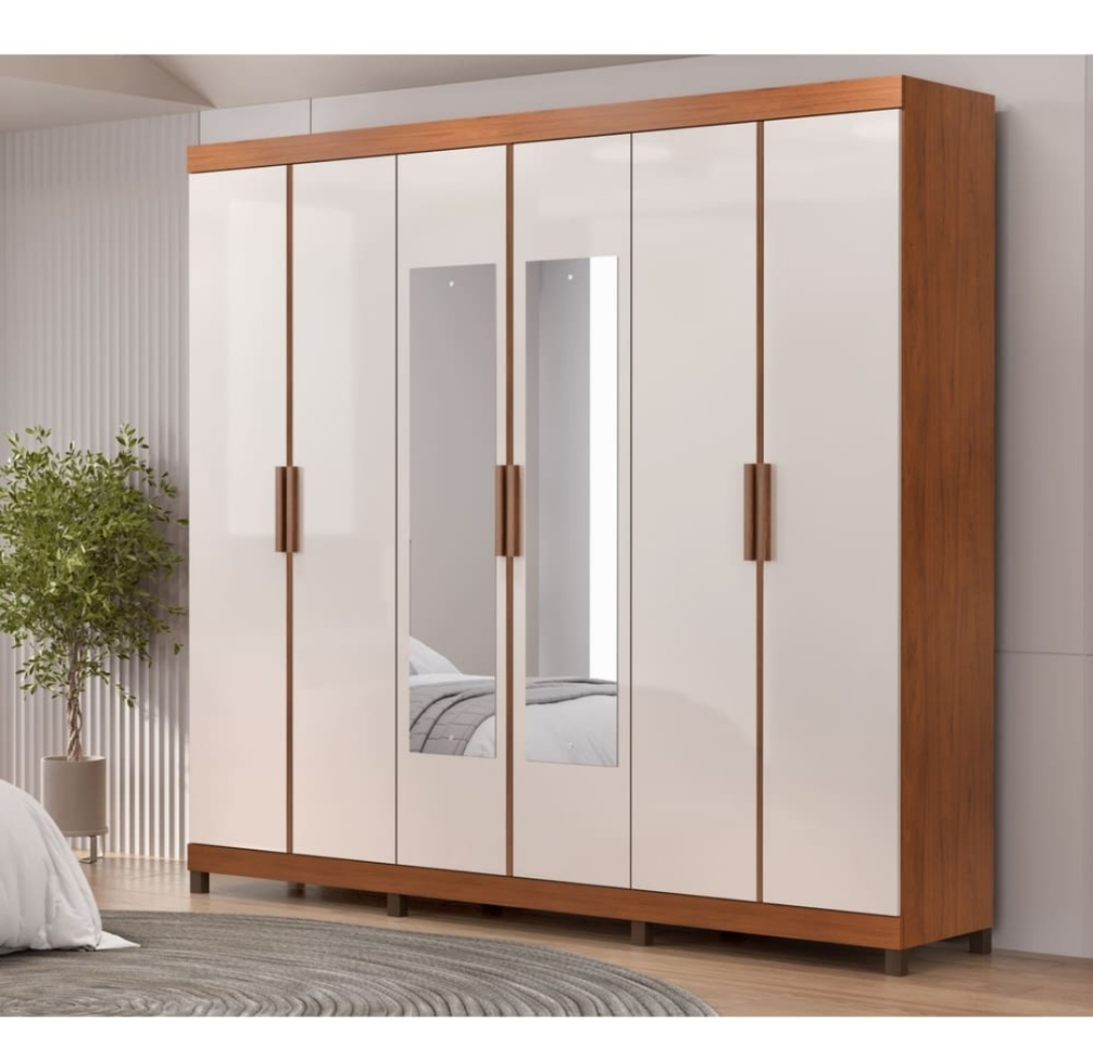 GUARDA ROUPA OLIVER FREIJO/OFF DJ MOVEIS 2180 LARGURA 2250 ALTURA - #2