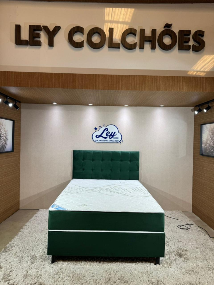 Cama box isofort luxo verde - Casal - LEY COLCHOES - #2