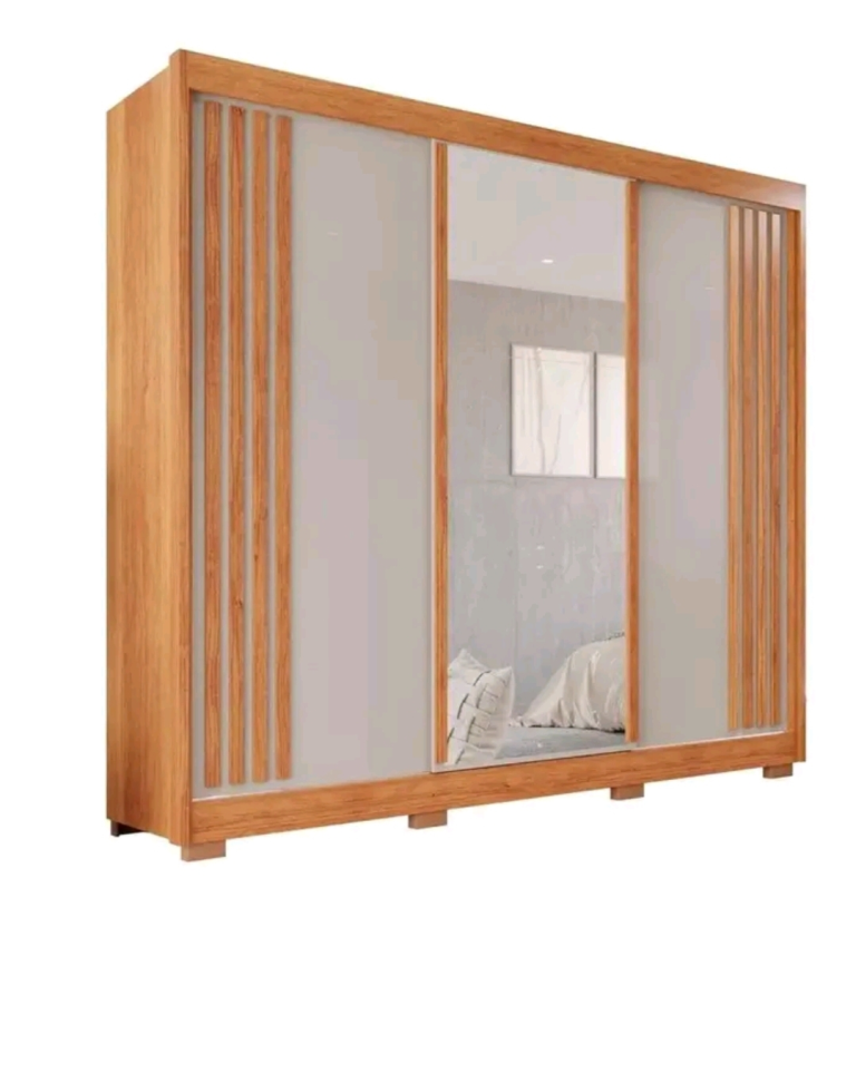 GUARDA ROUPA SALLETO ATENAS CINAMOMO/OFF 2,20m LARGURA 2,23m ALTURA - #2