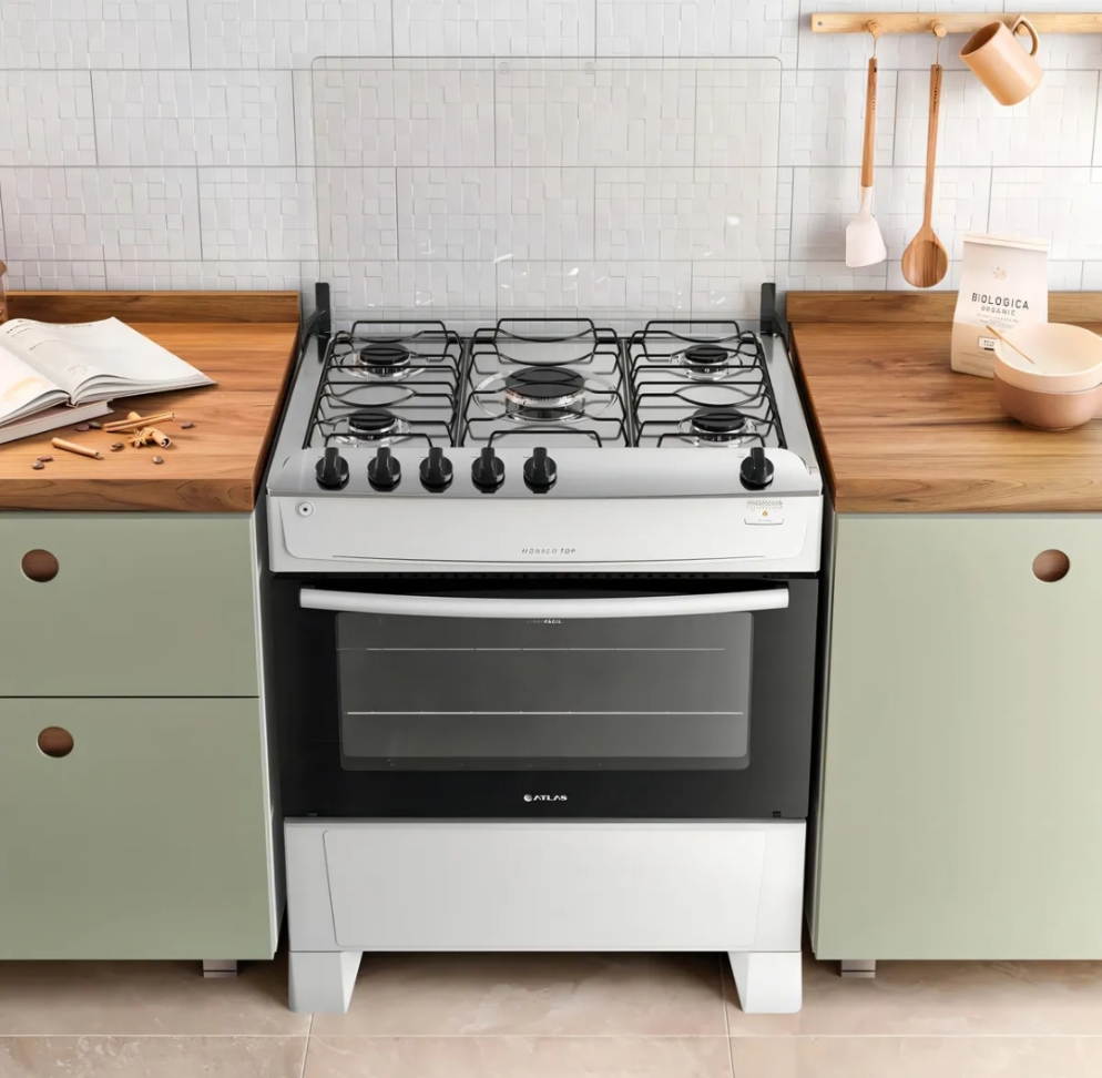 FOGÃO 5 BOCAS MILÃO TOP BCO - #1