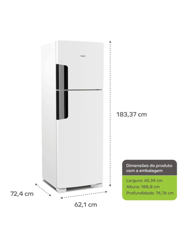 Geladeira Consul Frost Free Duplex 386 Litros - #2