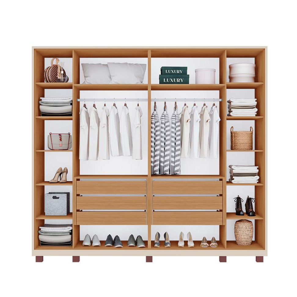 Roupeiro Reflecta 6P - #1