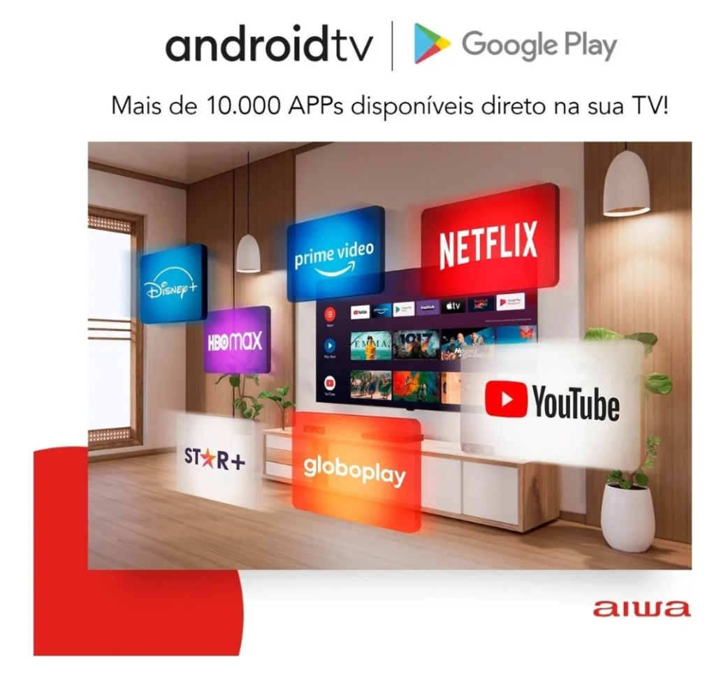 Smart TV 32” HD D-LED AIWA - #1