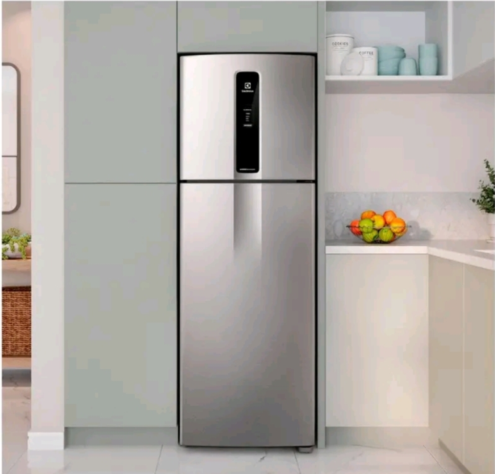 Geladeira/Refrigerador Electrolux Frost Free Duplex Inox Look - #4