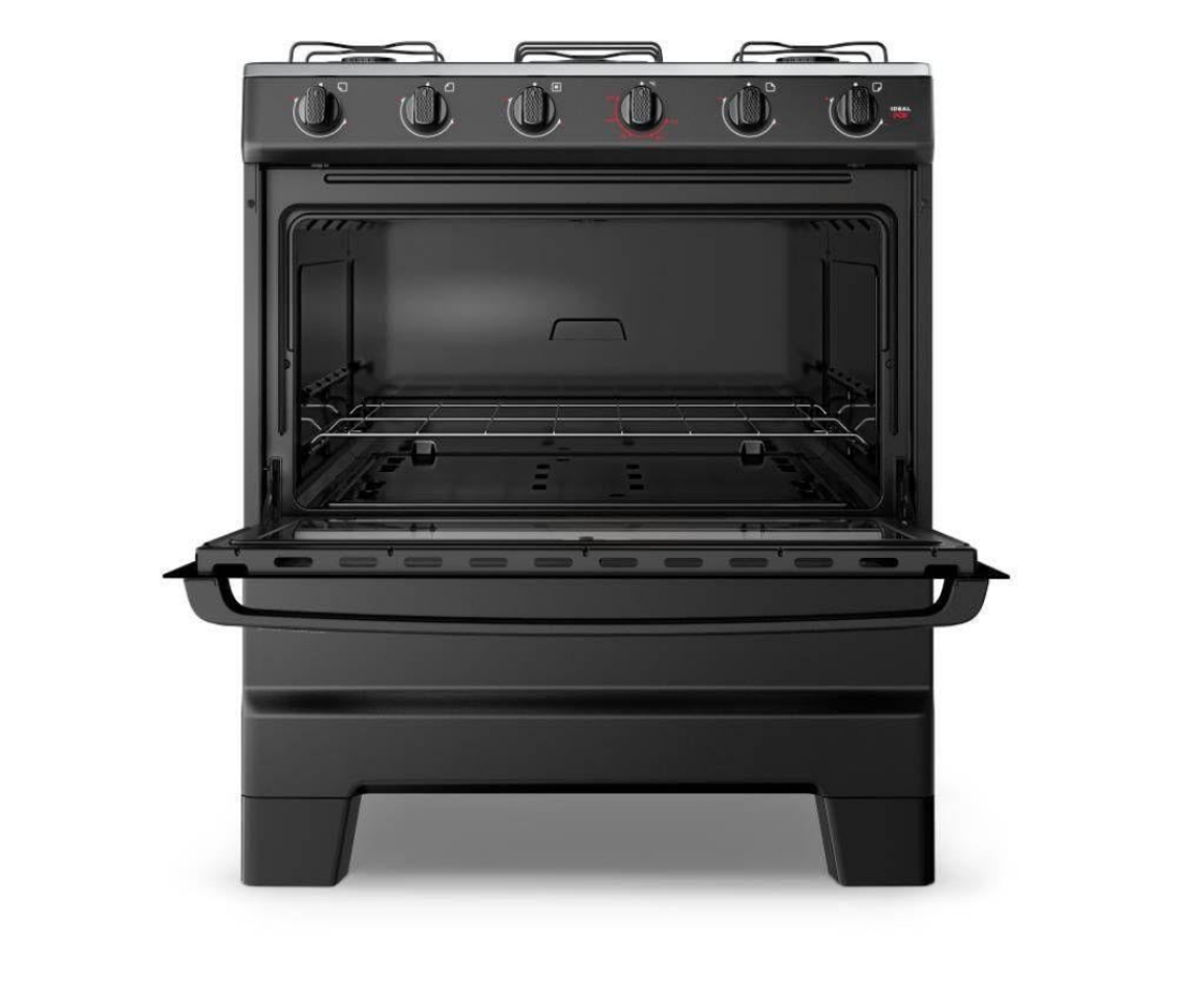 FOGÃO ESMALTEC 5 BOCAS 5120 PRETO - #3