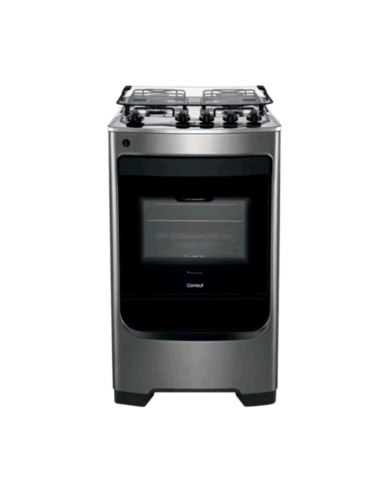 Fogão de Piso 4 Bocas Consul CFO4NAR com Acendimento Automático, - #1