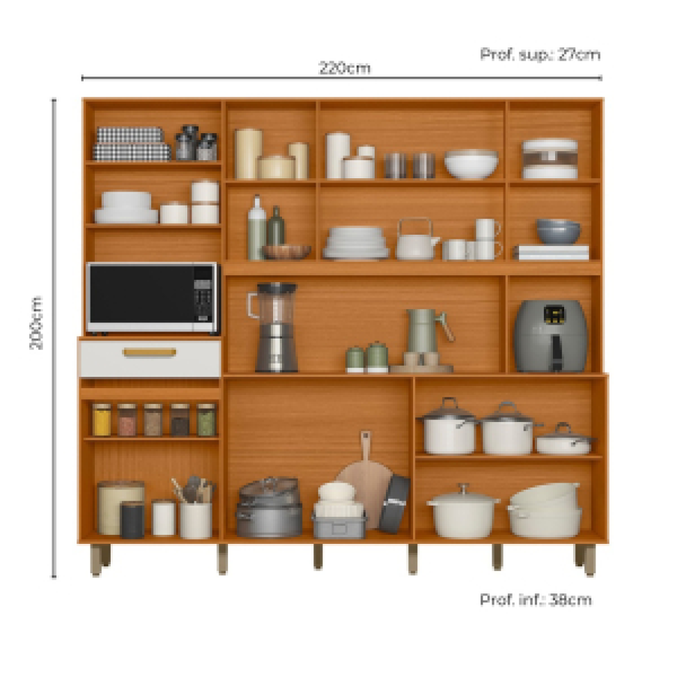 KIT PILAR 11PT 1G FREIJO UV/OFF ACENT/RIP FRI - #2