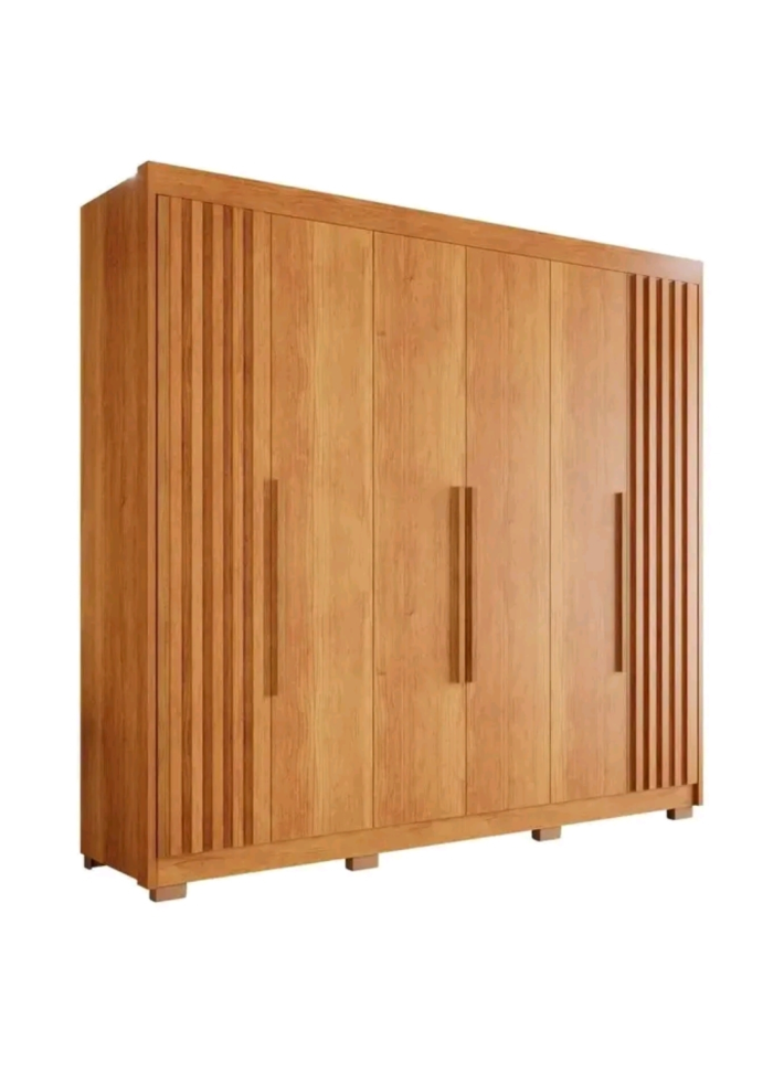 GUARDA ROUPA SALLETO GRANADA CINAMOMO 2,40m LARGURA 2,35m ALTURA 100%MDF - #4