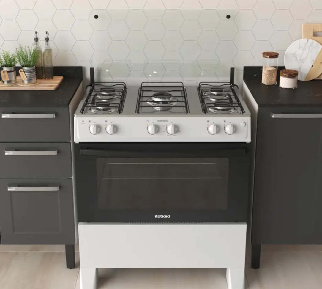 Fogão Itatiaia 5 Bocas Star New Acessar › com Mesa - #1