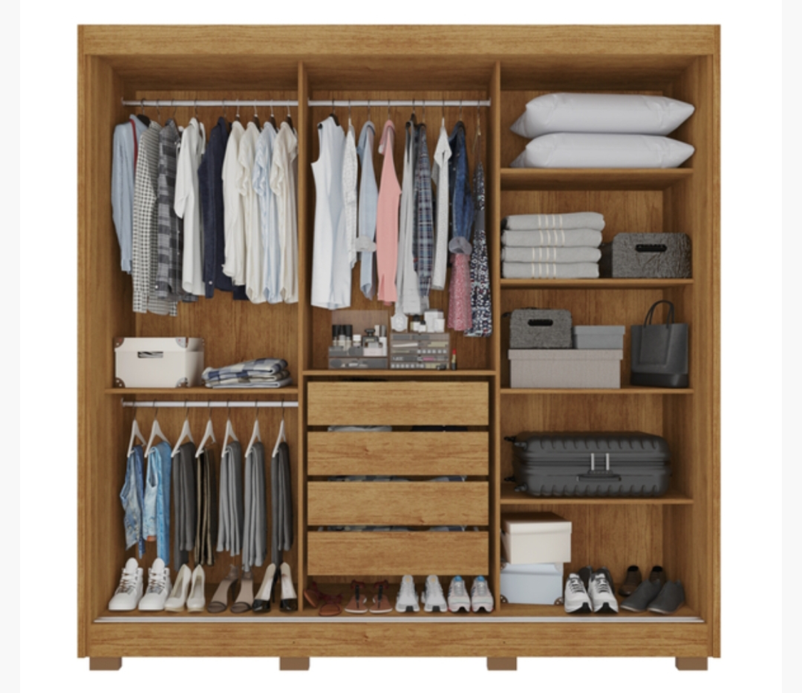 Roupeiro Atenas com espelho - #2