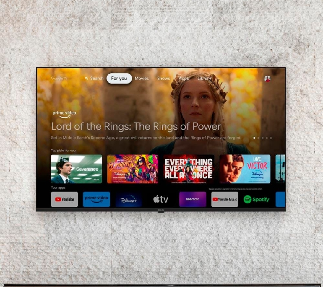 Smart TV LED 55 Ultra HD 4K Philips 55PUG7019 com Google TV, Comando de Voz, Wi-Fi, Entradas HDMI e USB - #5