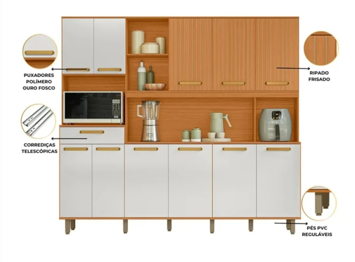 KIT PILAR 11PT 1G FREIJO UV/OFF ACENT/RIP FRI - #4